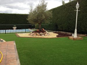 accessories and complements artificial grass