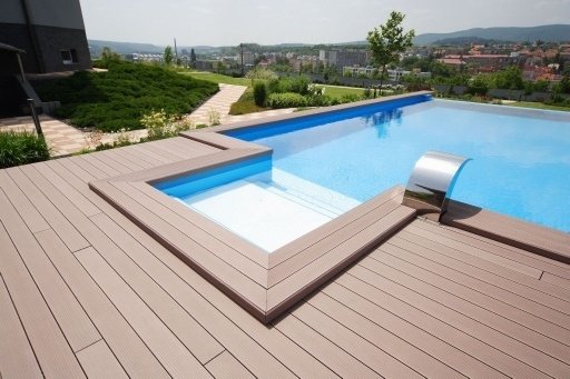 synthetic outdoor decking price