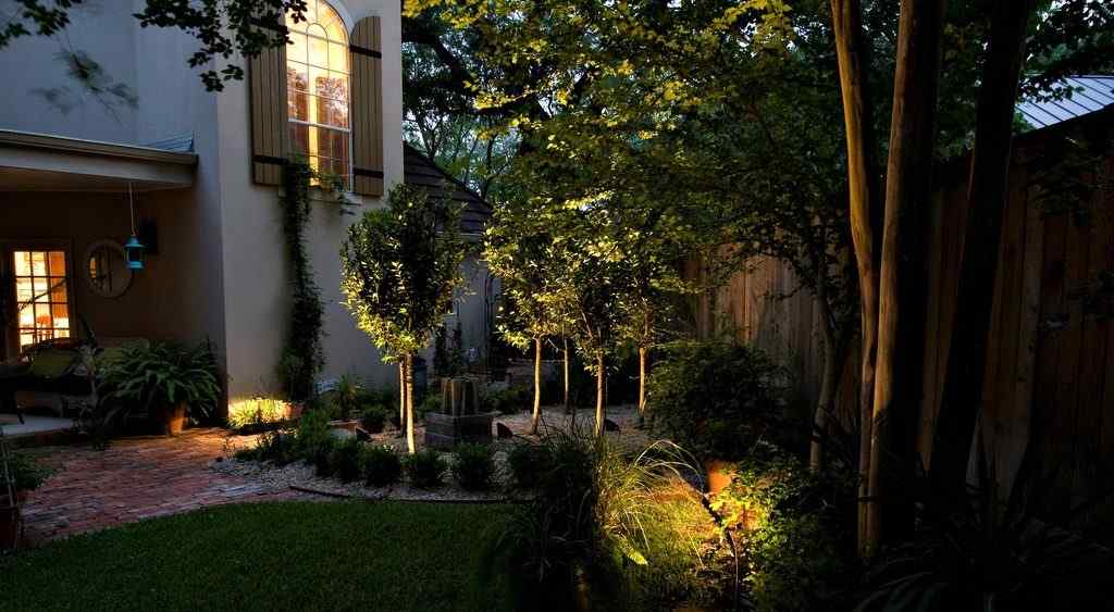 iluminacion jardines